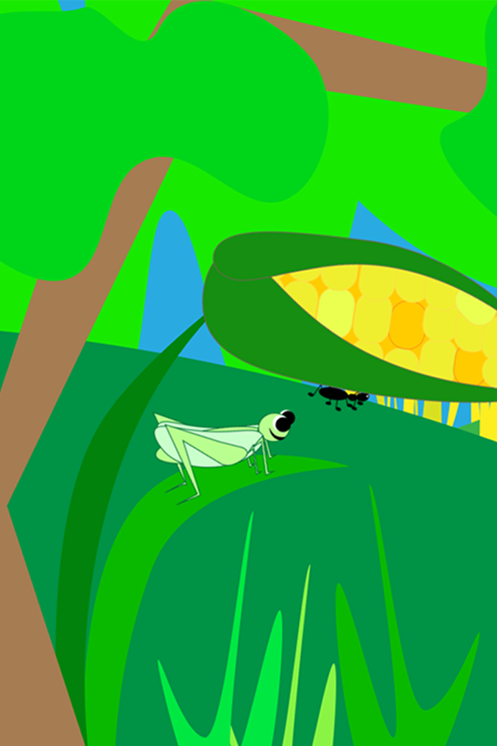 Ant Grasshopper Cover